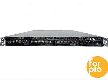 Сервер Supermicro 1U X10SLH 4LFF E3-1270v3 28GB