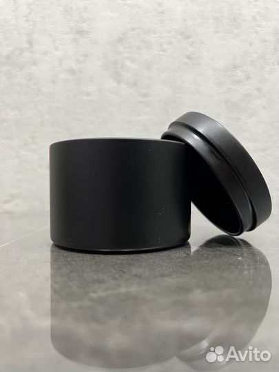 Банка металлическая для свечей