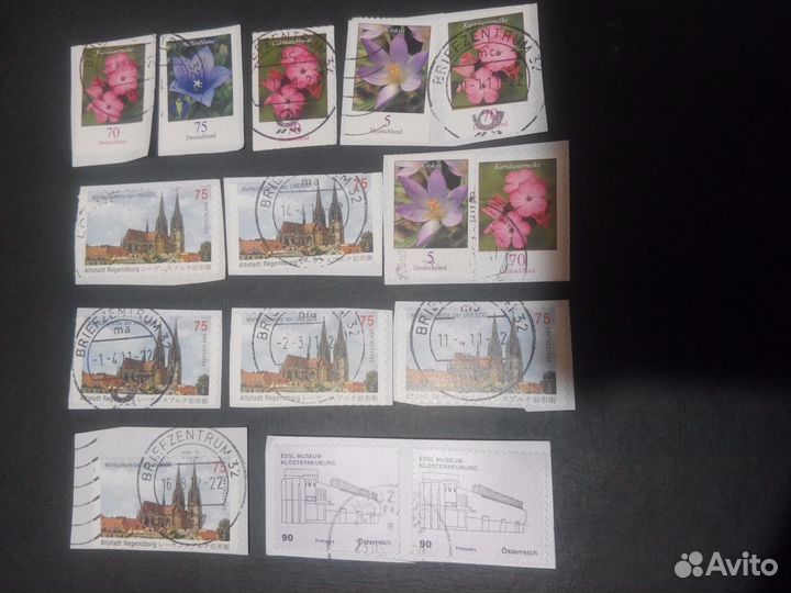 Продам марки День Космонавтики, Италия, Германия