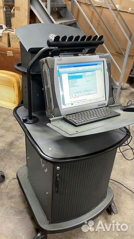 Vas 5051b дилерский сканер с тележкой