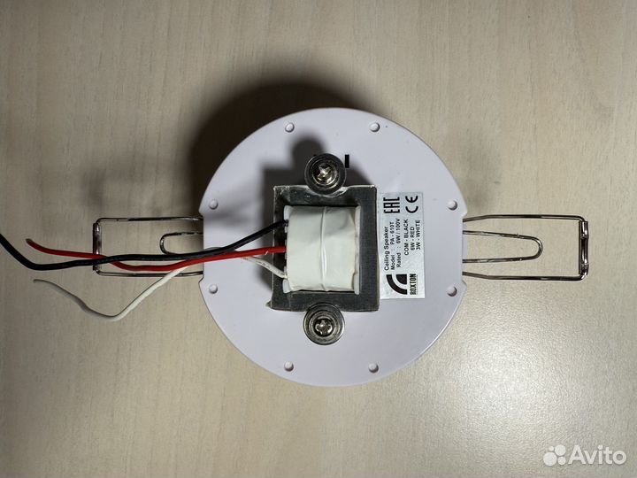 Громкоговоритель потолочный Roxton PA-610T 100В, 6