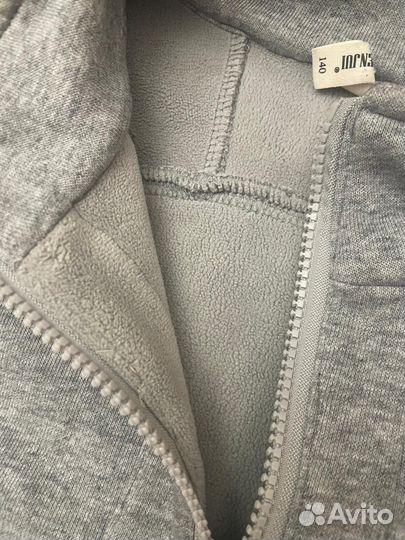 Утепленое худи детское