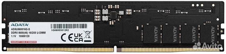 Оперативная память 16 Gb 5600 MHz adata (AD5U56001