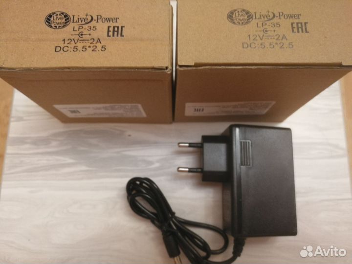 Адаптер блок питания 12v