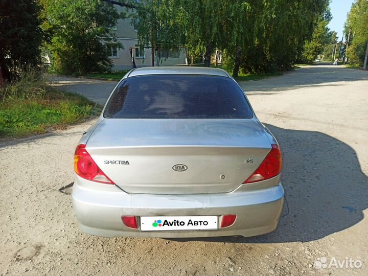 Kia Spectra 1.6 МТ, 2005, 180 000 км