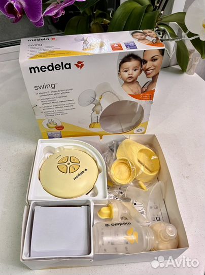 Молокоотсос электрический medela swing