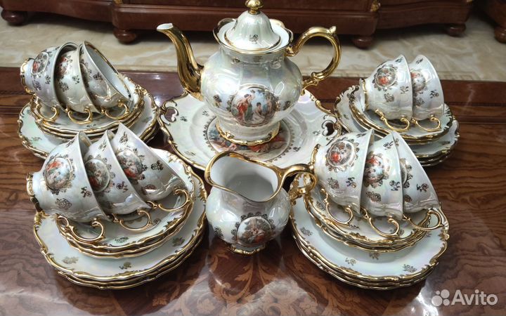 Сервиз чайный Мадонна гдр 12 персон