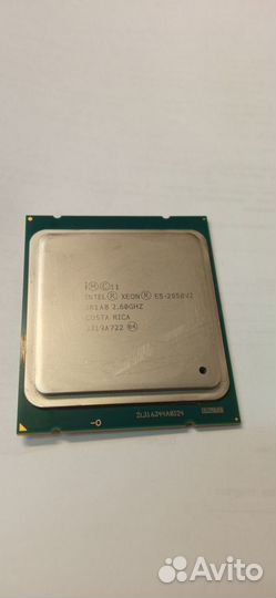 Intel Xeon E5-2650v2 8/16 ядер 2.6GHz-3.4GHz SR1A8