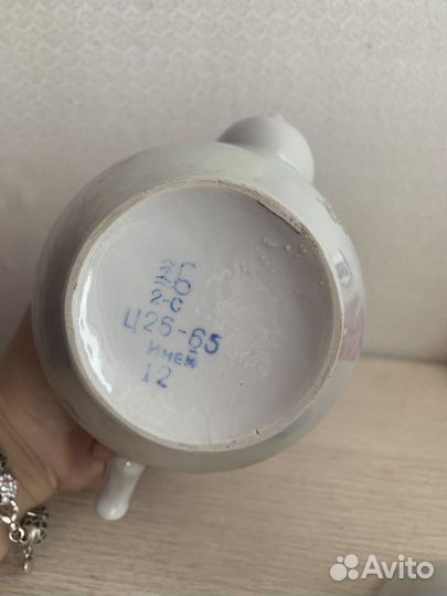 Чайник заварочный СССР барановка серия иней