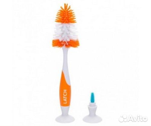 Ершик 2 в 1 для бутылочек и сосок 1 шт