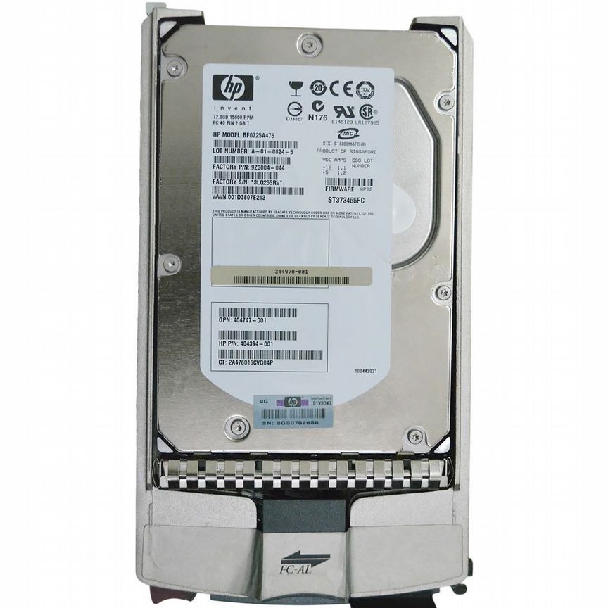 [404394-001] Жесткий Диск Hp Bf0725a476 72,8gb Fibre Channel 404394-001