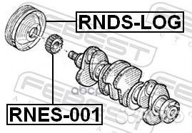 Шестерня коленвала rnes-001 rnes-001 Febest