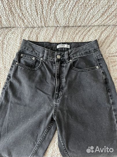 Джинсы мом mom pull and bear
