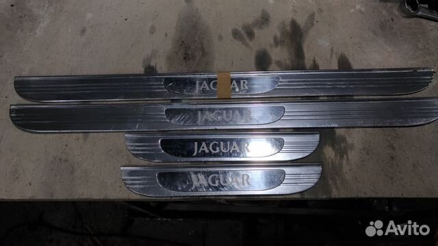 Jaguar S-type накладка порога хром