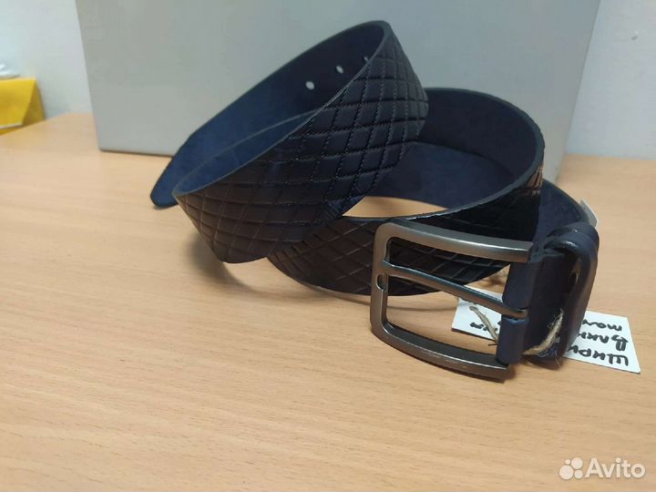 Ремень мужской кожаный. Новый