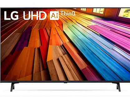 LG 50" 50UT80006LA.arub черный Ultra HD 60Hz DVB-T