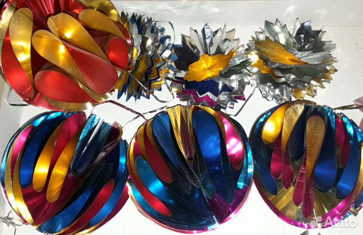 Новогодние украшения СССР