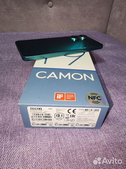 TECNO Camon 19, 6/128 ГБ