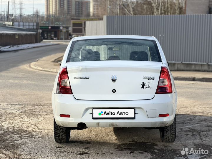 Renault Logan 1.6 МТ, 2010, 155 000 км