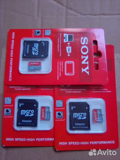 MicroSD 512GB Sony Original Карта памяти