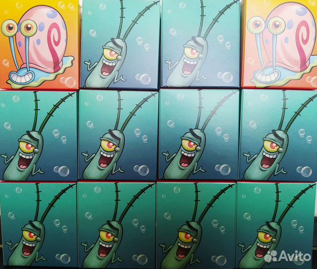 Спанч боб,Планктон из Макдональдс эксклюзив