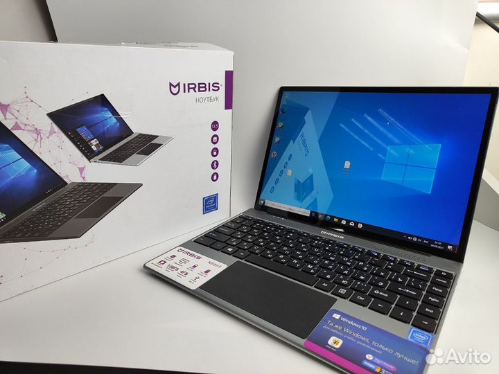 Ноутбук Irbis NB665 4/128Gb Silver