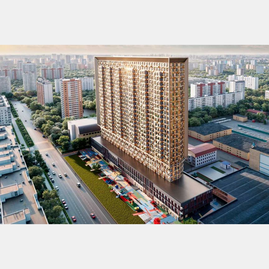 2-к. апартаменты, 54,6 м², 7/28 эт.