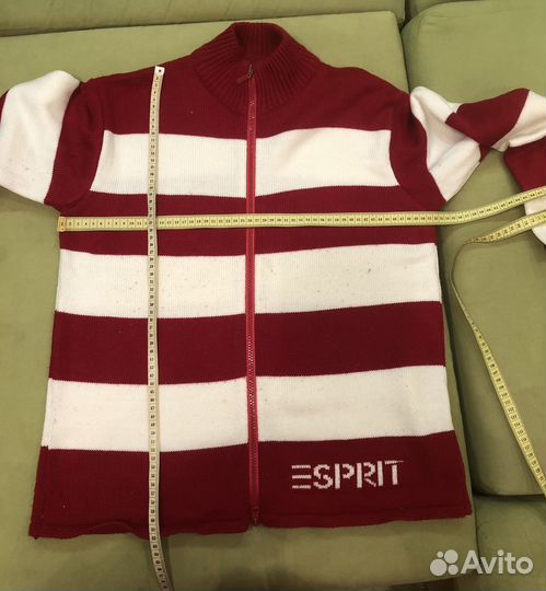 Кардиган мужской на молнии esprit, оригинал
