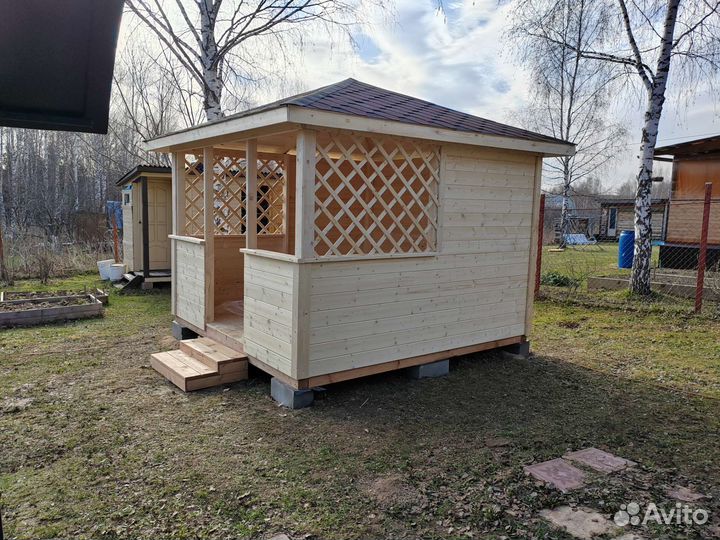 Строительство беседок