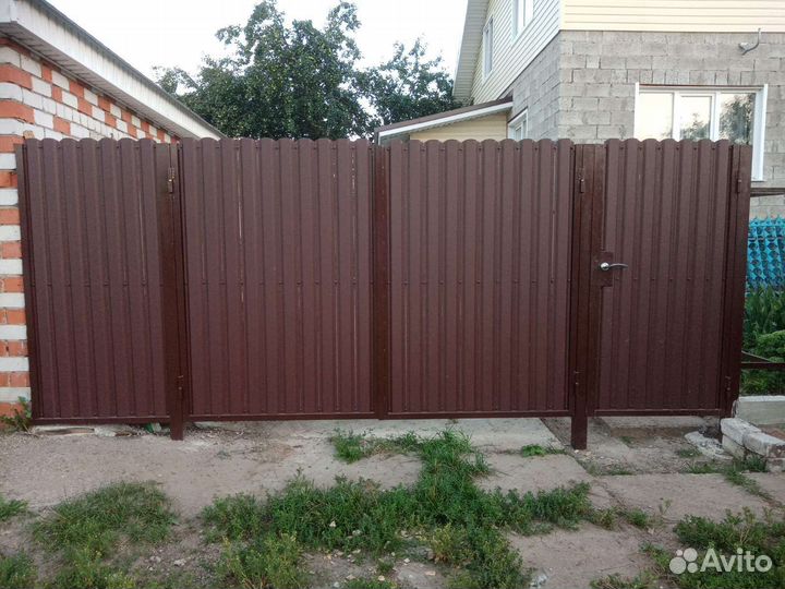 Заборы, ворота и калитки