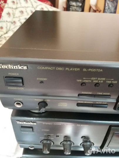 Technics sl pg 570a, sl pd887,denon DRS-640