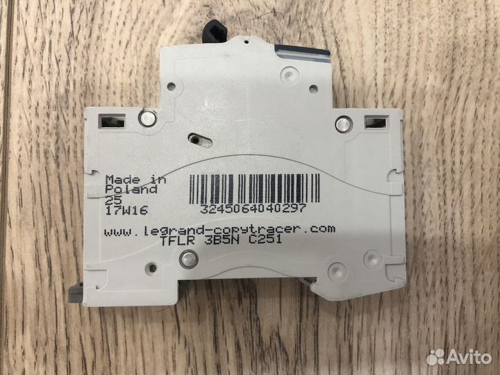 Автоматические выключатели Legrand