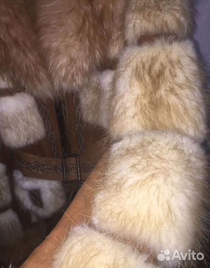 Полушубок шубка куртка женская