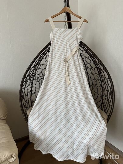 Платье сарафан 42 44 размер шелк