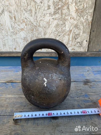 Гиря СССР 1 пуд 1920 годы
