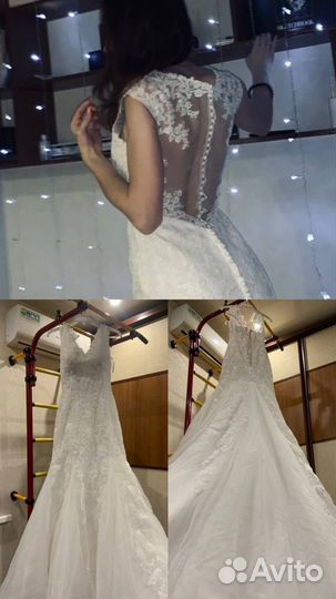 Свадебное платье размер 40