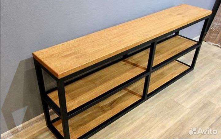 Обувница в стиле лофт