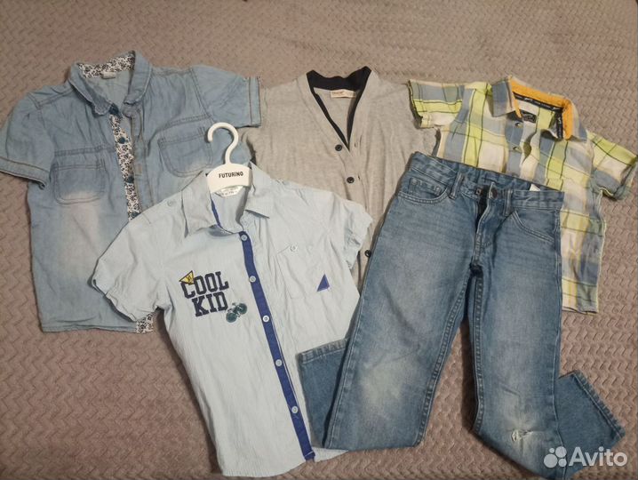 Одежда для мальчика пакетом 116-122