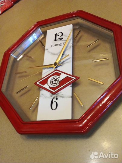 Часы Спартак Москва с подстветкой