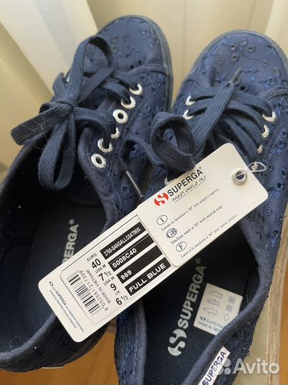 Кеды женские новые Superga
