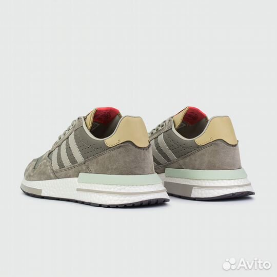 Кроссовки Adidas ZX 500 Boost Grey / White