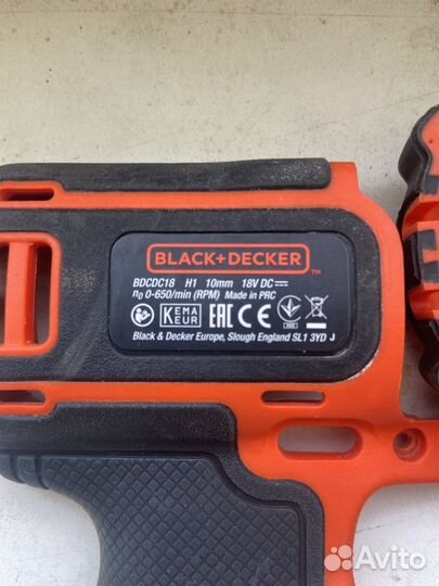 Black+Decker bdcdc18