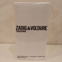 Парфюмерная вода "zadig &voltaire" 100 мл