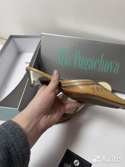 Туфли Alla pugacheva новые винтаж кожа