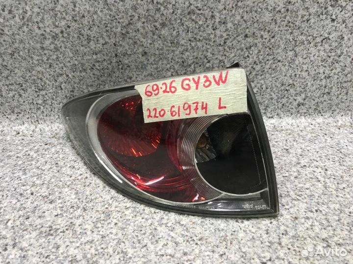 Фонарь лев. Mazda 6