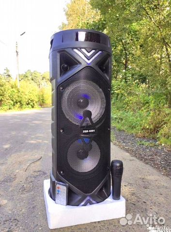 Большая мощная блютуз колонка