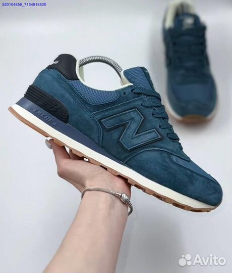 Кроссовки New Balance 574 Blue (Арт.54419)