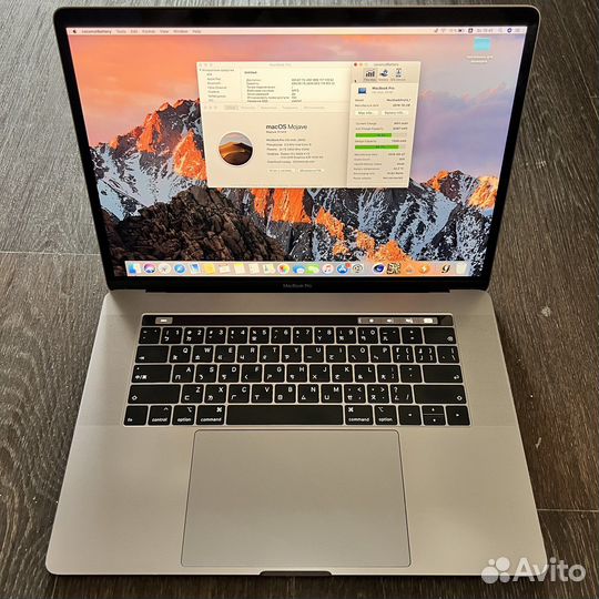 Мощнейший MacBook Pro 15 2019 i9 32 GB /512 SSD