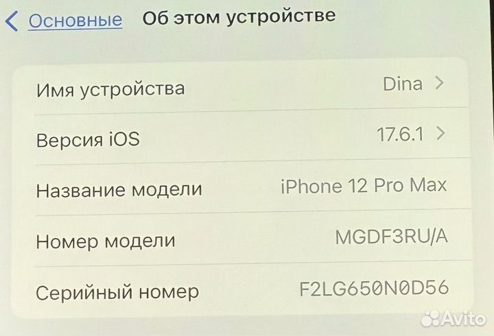 iPhone 12 Pro Max, 256 ГБ