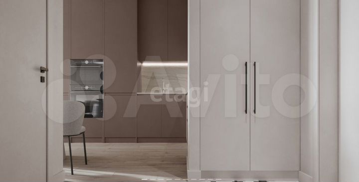 2-к. апартаменты, 39,8 м², 3/15 эт.